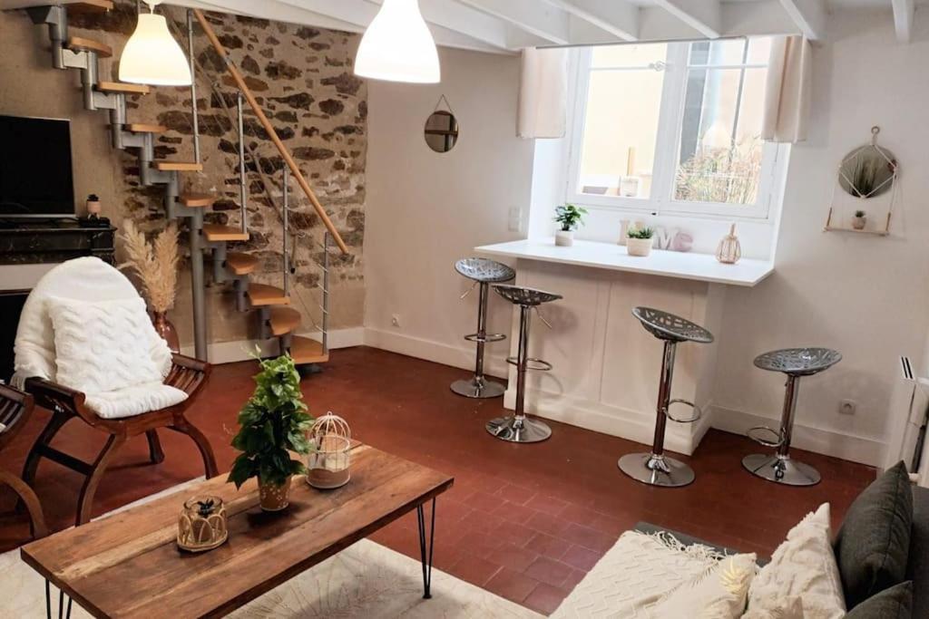 Charmant Duplex En Centre-Ville 勒芒 外观 照片
