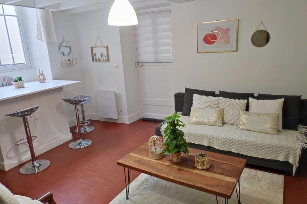 Charmant Duplex En Centre-Ville 勒芒 外观 照片